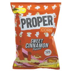 Propercorn Popcorn - Sweet Cinnamon - 8 x 90g (ZX428)