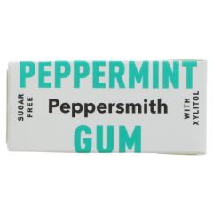 Peppersmith Peppermint Chewing Gum - 12 x 15g (ZX601)