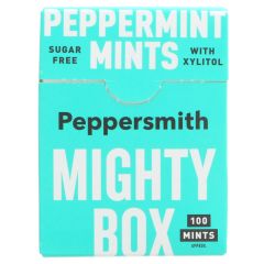 Peppersmith Mighty Box Peppermint Mints - 18 x 60g (ZX772)