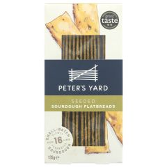 Peter's Yard Sourdough Flatbreads Seeded - 6 x 135g (BT173)