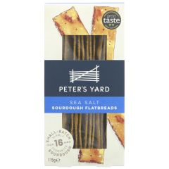 Peter's Yard Sourdough Flatbreads Sea Salt - 6 x 115g (BT170)