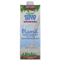 Plamil Organic Soya Milk Heritage - 8 x 1l (SY009)