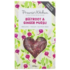 Primrose's Kitchen Beetroot & Ginger Muesli - 6 x 400g (MX109)