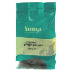 Suma Pitted Prunes - organic - 6 x 250g (DR077)