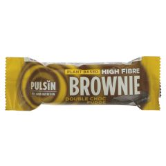 Pulsin' Double Choc Fudge Brownie - 18 x 35g (WS049)
