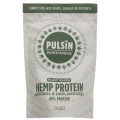 Pulsin' Hemp Protein Powder - 6 x 250g (VM093)