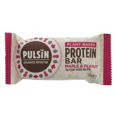 Pulsin' Maple & Peanut Protein Bar - 18 x 50g (KB090)