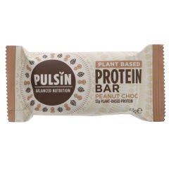 Pulsin' Peanut Choc Protein Bar - 18 x 50g (KB148)