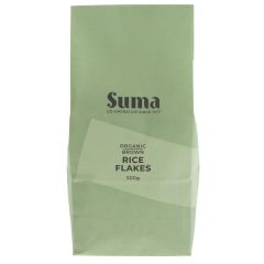 Suma Rice Flakes Brown - organic - 6 x 500g (FX032)