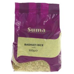 Suma Rice - basmati brown - 6 x 500g (QS085)