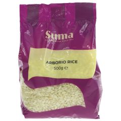 Suma Rice - arborio (risotto) - 6 x 500g (QS090)