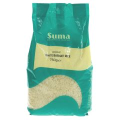 Suma Rice - white basmati, organic - 6 x 750g (QS213)