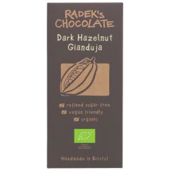Radeks Dark Hazelnut Gianduja - 10 x 67g (ZX449)