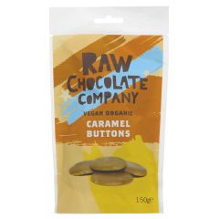 The Raw Chocolate Co Caramel Buttons - 6 x 150g (WS016)