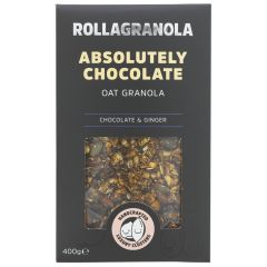 Rollagranola Absolutely Chocolate Granola - 6 x 400g (MX145)