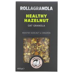 Rollagranola Healthy Hazelnut Granola  - 6 x 400g (MX045)
