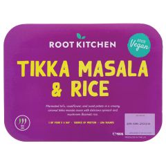 Root Kitchen Tikka Massala with Rice - 16 x 400g (XL314)
