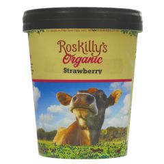 Roskillys Strawberry Ice Cream - 6 x 500ml (XL327)