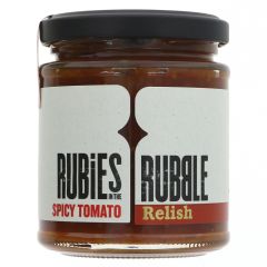 Rubies In The Rubble Spicy Tomato Relish - 6 x 200g (KJ112)