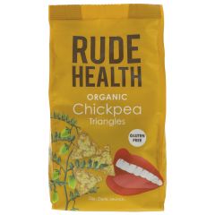 Rude Health Foods Chickpea Triangles - 6 x 80g (BT372)