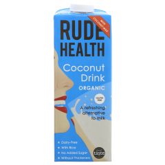 Rude Health Foods Coconut Drink Organic - 6 x 1l (SY044)