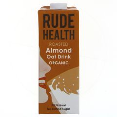 Rude Health Foods Roast Almond Oat Drink organic - 6 x 1l (SY223)
