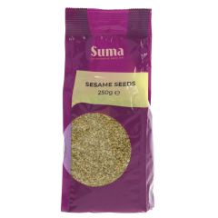 Suma Sesame seeds - natural - 6 x 250g (NU177)