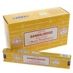 Siesta Crafts Satya Sai Sandalwood Incense - 12 x 15g (NF576)