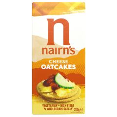 Nairn's Oatcakes - Cheese - 12 x 200g (BT281)