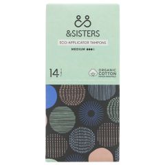 &sisters By Mooncup Eco Applicator Tampon - Medium - 12 x 14 (NF095)
