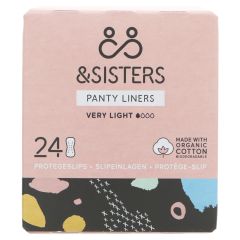 &sisters By Mooncup Breathable Everyday Liners - 12 x 24 (NF128)