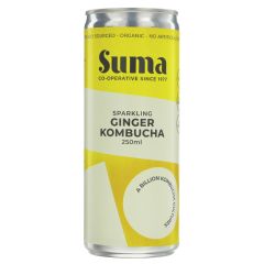 Suma Ginger Kombucha - 24 x 250ml (JU169)