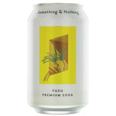 Something And Nothing Yuzu Premium Soda - 12 x 330ml (JU335)
