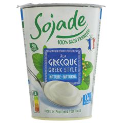 Sojade Greek Style Yoghurt - 6 x 400g (CV876)