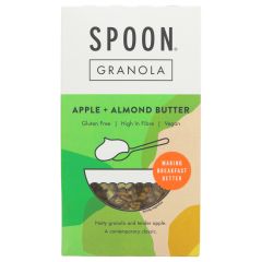 Spoon Cereals Apple + Almond Butter Granola - 5 x 400g (MX039)