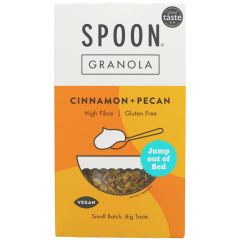 Spoon Cereals Cinnamon + Pecan Granola - 5 x 400g (MX003)