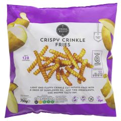 Strong Roots Crispy Crinkle Fries - 12 x 750g (XL217)