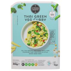 Strong Roots Thai Green Vegetable Curry - 9 x 350g (XL301)