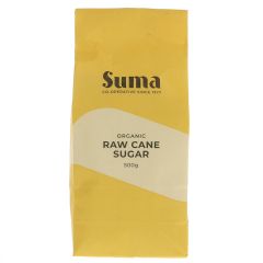 Suma Raw Cane Sugar - organic - 6 x 500g (LJ251)