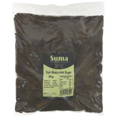 Suma Dark Muscovado Sugar - 3 kg (LJ095)
