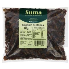 Suma Sultanas - organic - 1 kg (DR056)