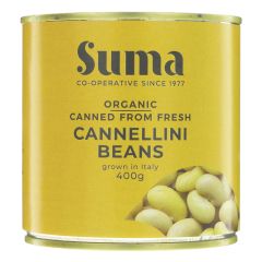 Suma Fresh Cannellini - Organic - 12 x 400g (VF169)