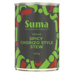Suma Spicy Chorizo Style Stew - 12 x 400g (VF210)
