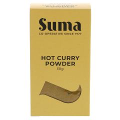 Suma Curry Powder - Hot - 6 x 50g (HE363)