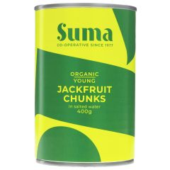 Suma Organic Young Jackfruit Chunks - 6 x 400g (KJ700)