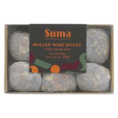 Suma Mulled Wine Spices - 12 x 25g (HE105)