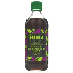 Suma Apple & Blackcurrant Juice - 6 x 400ml (JU241)