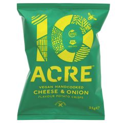 Ten Acre Crisps Cheese & Onion Crisps - 20 x 35g (ZX040)