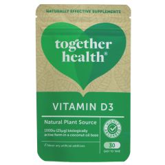 Together Health Vegan Vitamin D3 - 6 x 30 (VM021)