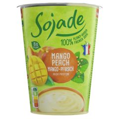 Sojade Mango & Peach Yoghurt - 6 x 400g (CV494)
